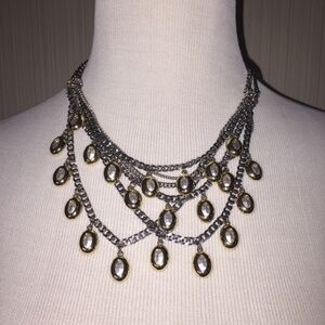 NWT Multi Strand  Beaded Necklace